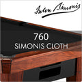 Simonis 760™ - Pool Table Felt Cloth