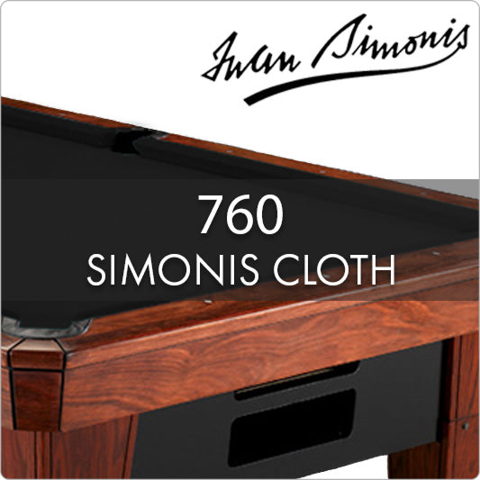 Simonis 760™ - Pool Table Felt Cloth