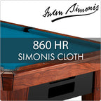 Simonis 860™ - (High Resistance) Pool Table Felt Cloth