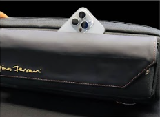 Gino Ferrari 4X8 Pool Cue Case Soft Black