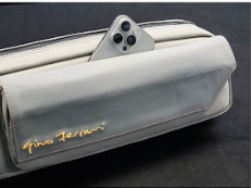 Gino Ferrari 4X8 Pool Cue Case Soft Grey