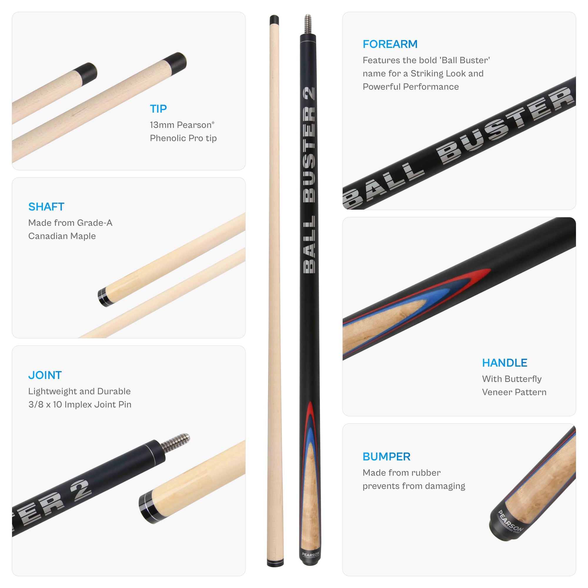 Pearson Ball Buster Break Cue