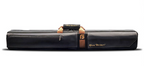 Gino Ferrari 4X8 Pool Cue Case Soft Black