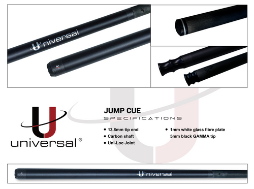 Universal 3-Piece Jump Cue – OTH Billiards