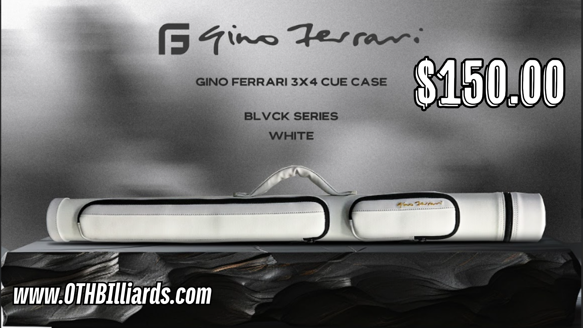 Gino Ferrari Blvck Series 3X4 Hard Case White