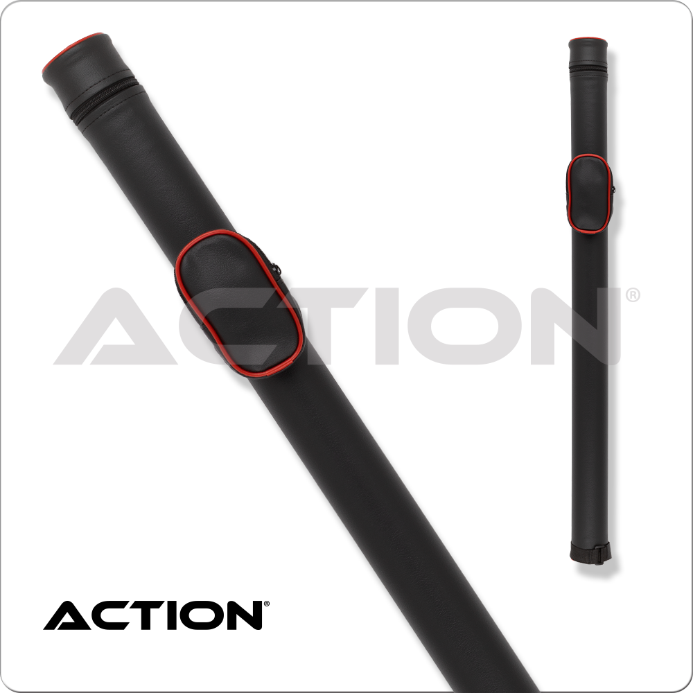 Action ACPRND Round Piping 1x2 Hard Case - Red