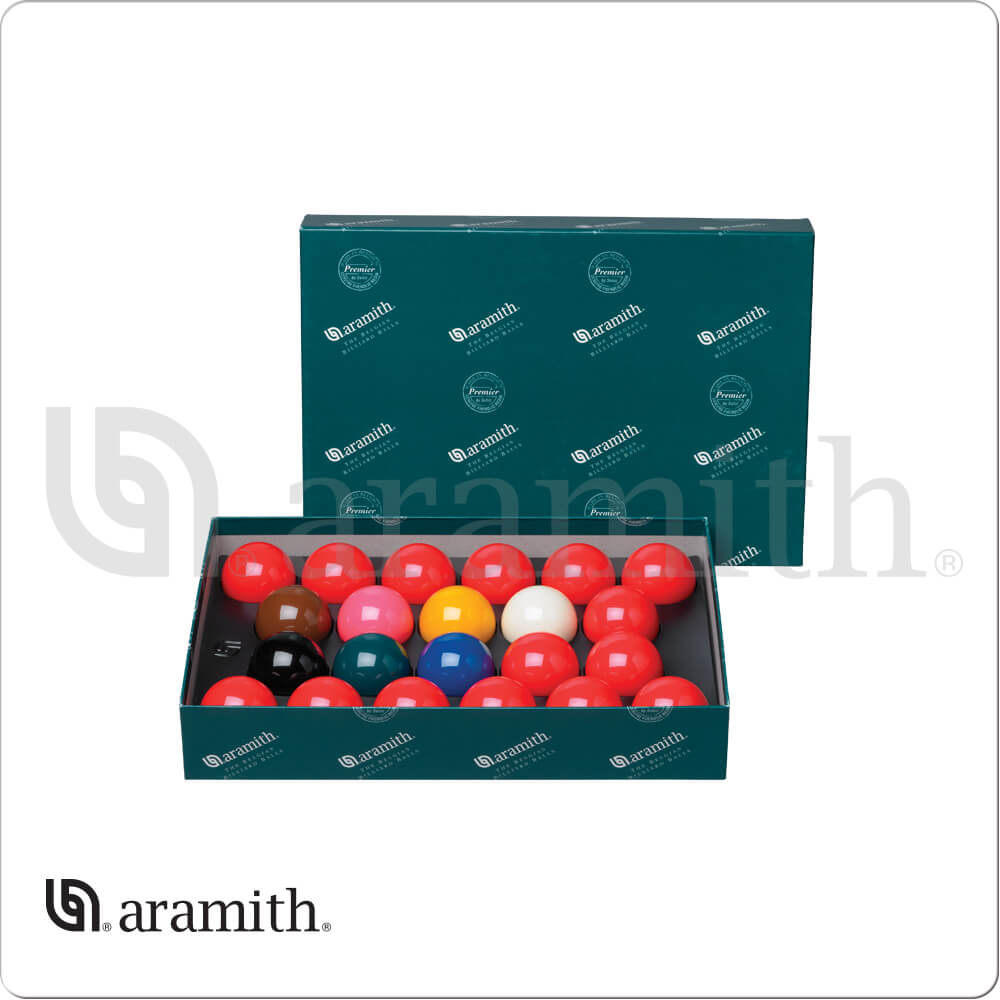 Aramith BBAES2.125 Premier Snooker Ball Set – 2-1/8 in. size