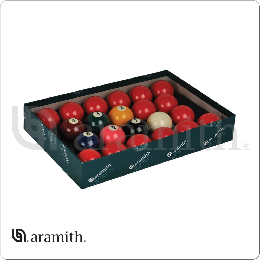 Aramith BBANS2.25 Numbered Snooker Ball Set – 2-1/4 in. size