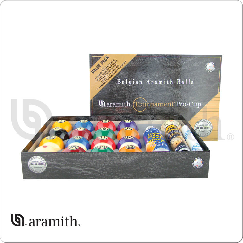 Aramith BBATVP Tournament PRO-CUP Billiard Ball Value Pack 