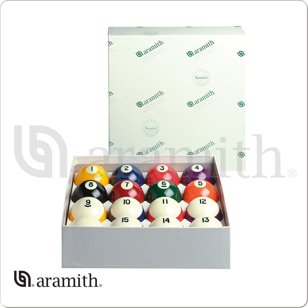 Aramith BBCB Crown Standard Belgian Pool Ball Set