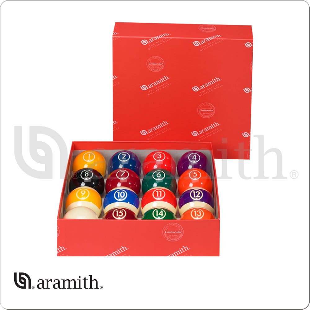 Aramith BBCONT Continental Belgian Pool Ball Set