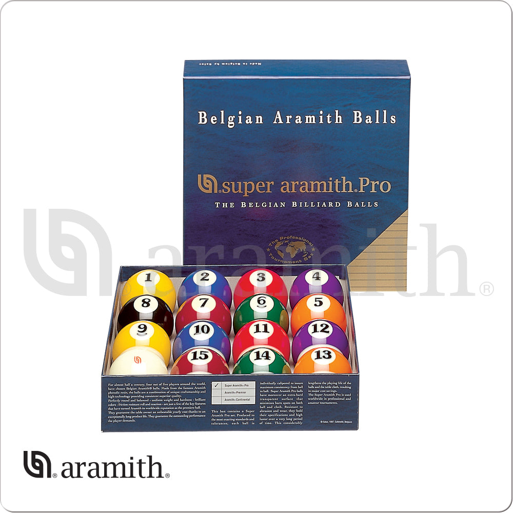Super Aramith BBSAP Pro Billiard Ball Set