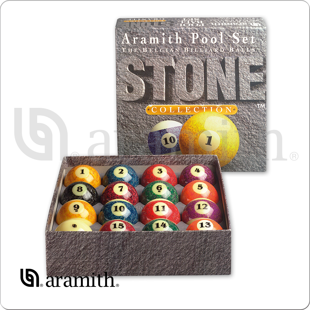 Aramith BBSTN Stone Collection Ball Set