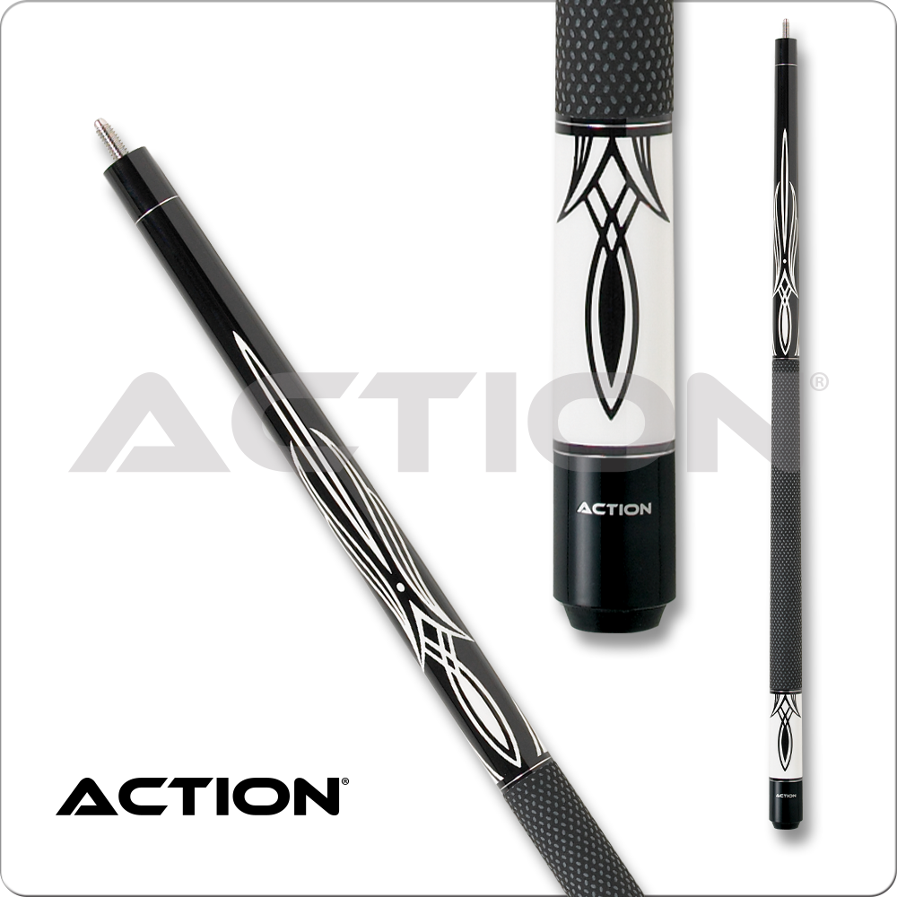 Action BW01 Black and White Series Pool Cue