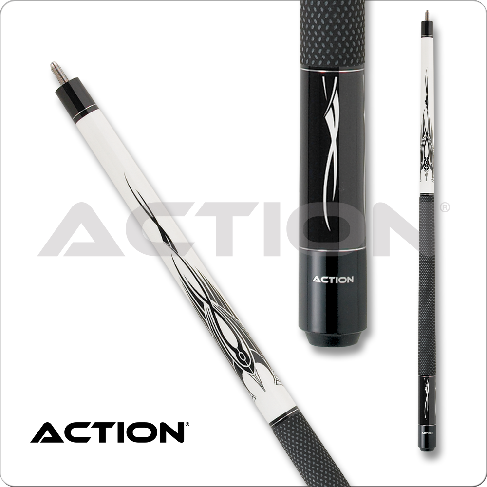 Action BW02 Black and White Series Pool Cue