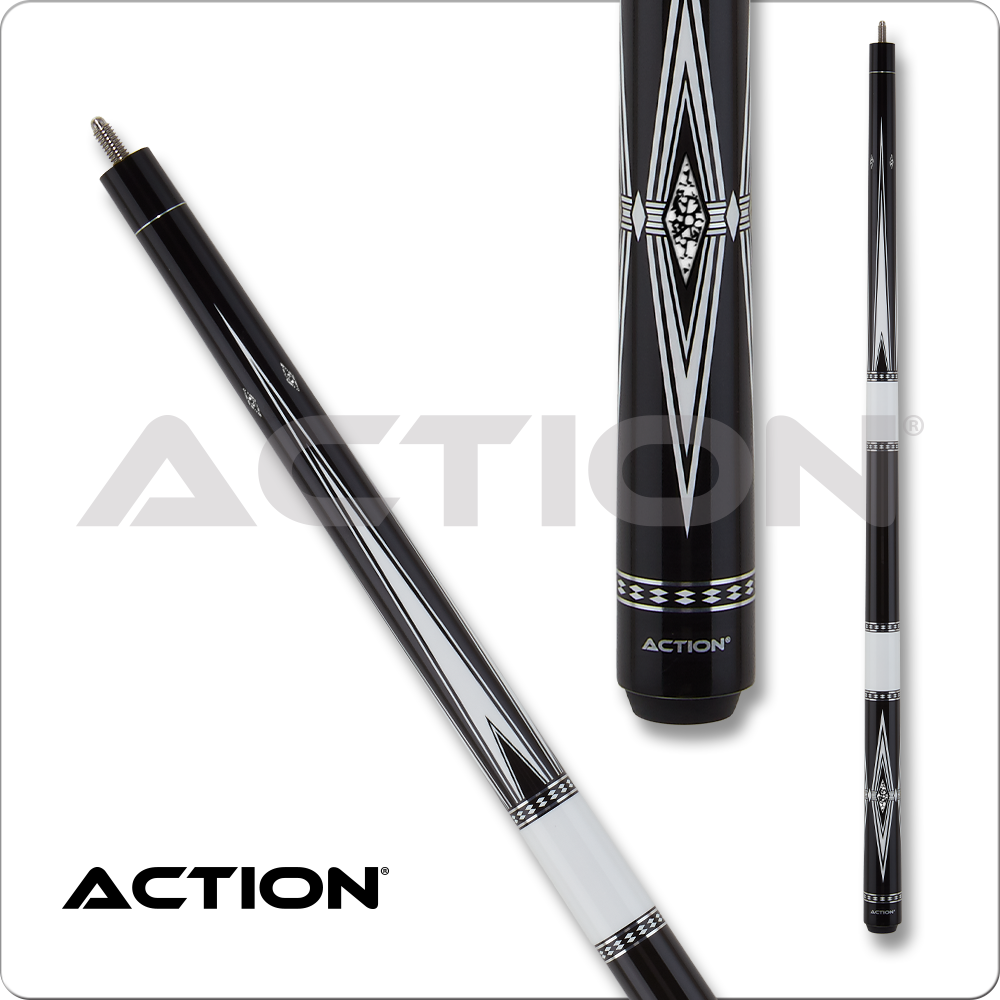 Action BW26 Black & White Series Pool Cue