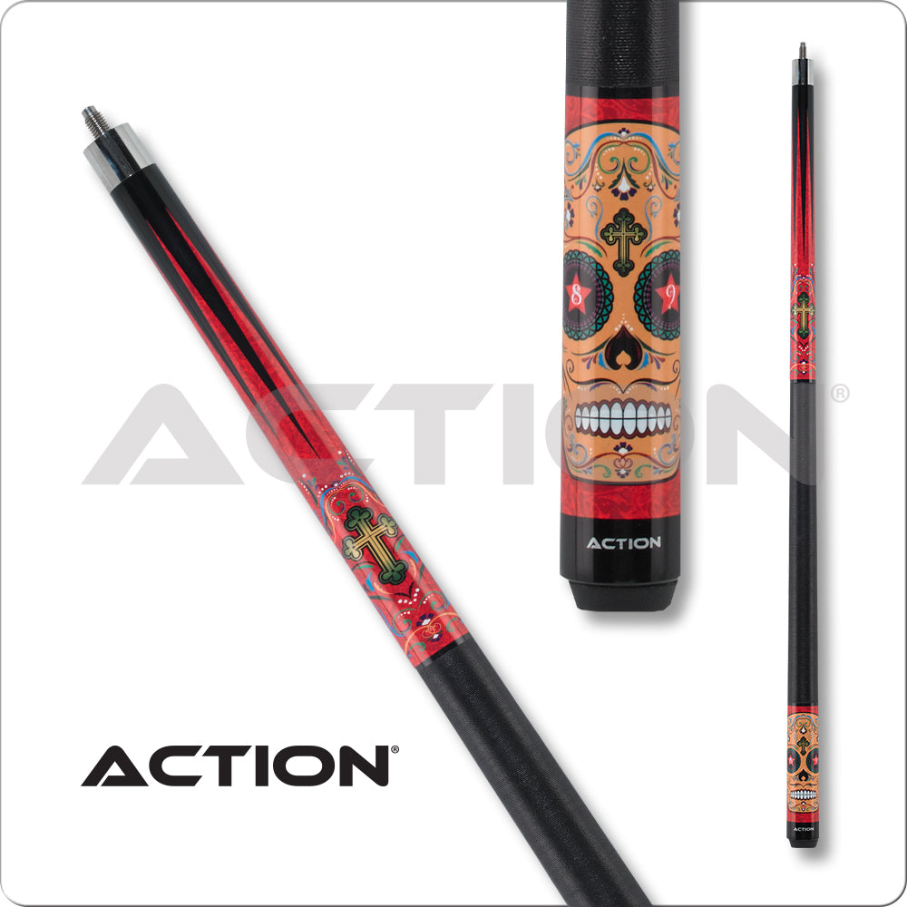 Action CAL02 Calavera Series Pool Cue