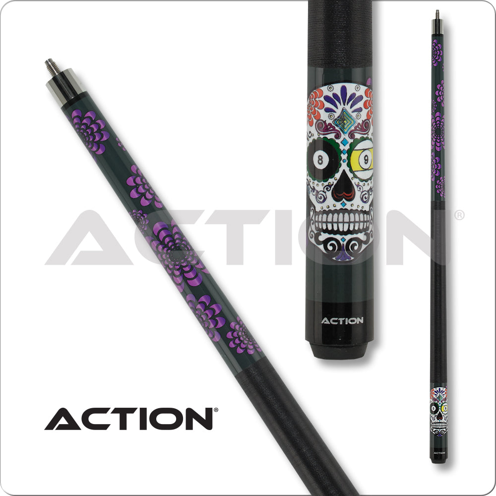 Action CAL03 Calavera Series Pool Cue