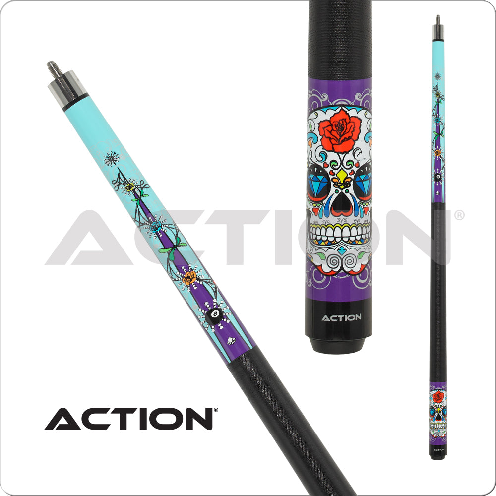 Action CAL04 Calavera Series Pool Cue