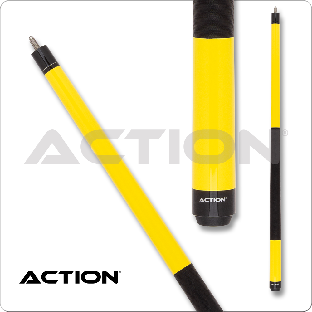 Action Starter COL07 Starter Series Neon Yellow Pool Cue