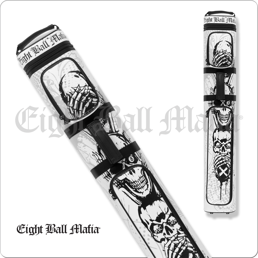Eight Ball Mafia EBMC35G 3x5 Pool Cue Hard Case