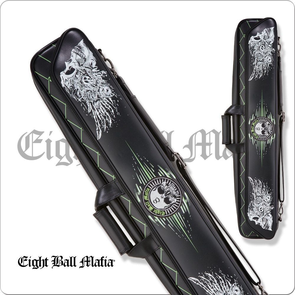 Eight Ball Mafia EBMSCE 4x8 Pool Cue Soft Case
