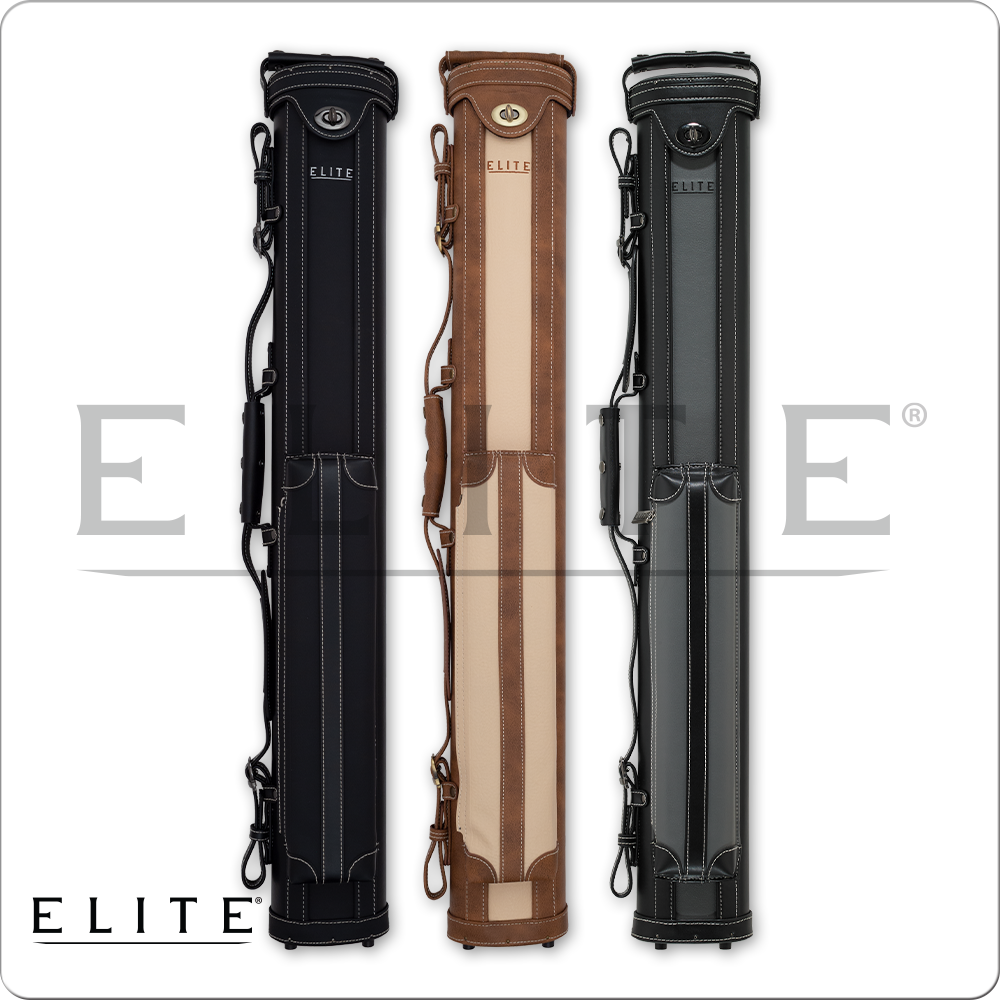 Elite ECV22 Vintage 2x2 Pool Cue Hard Case