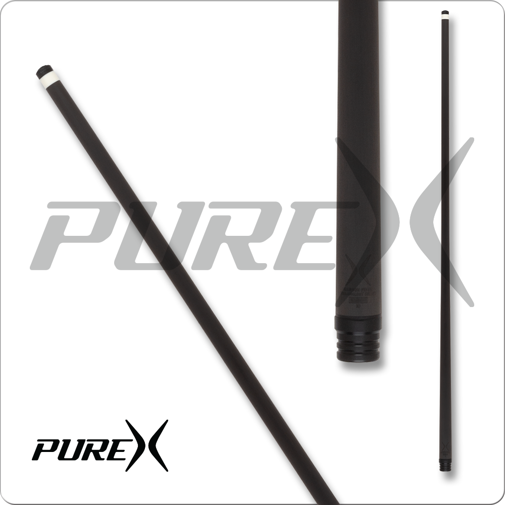 Pure X HXTCF2 Carbon Fiber Pool Cue Shaft - 12.5mm