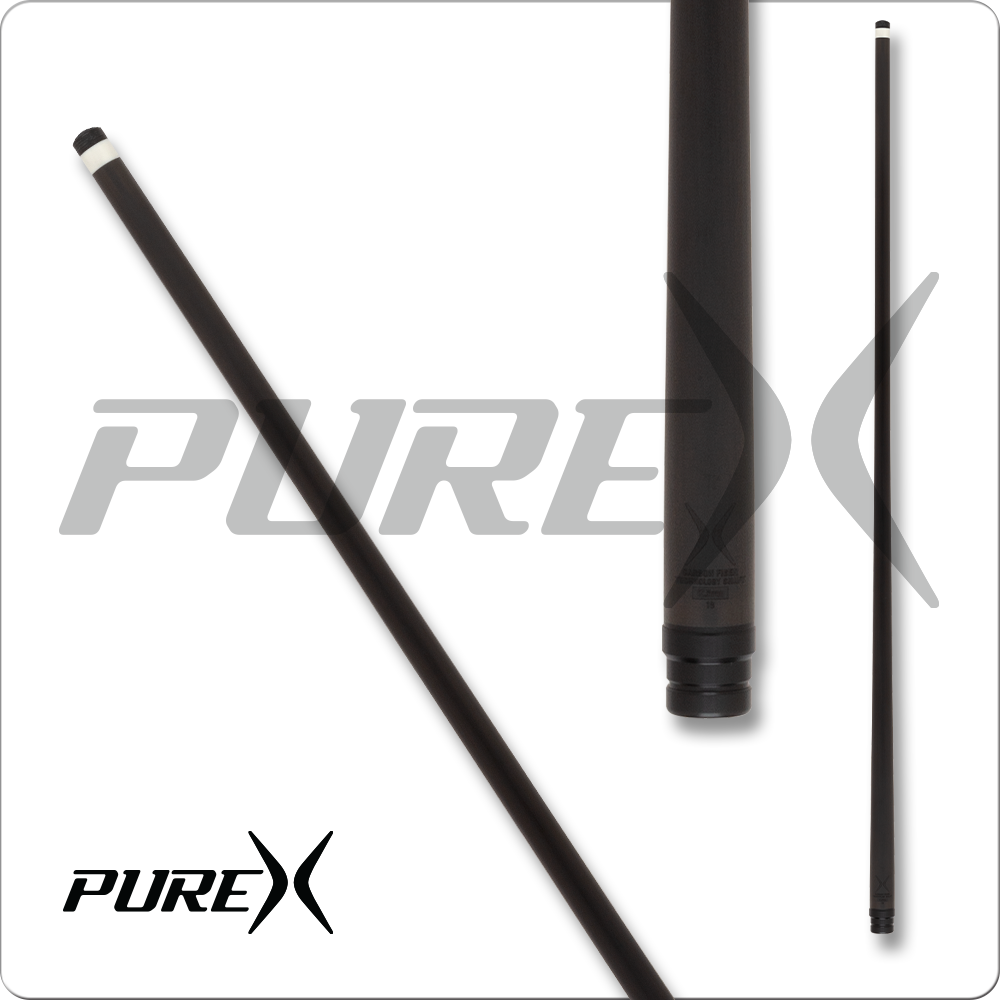 Pure X HXTCF2 Carbon Fiber Pool Cue Shaft - 12.5mm - 5/16 x 18