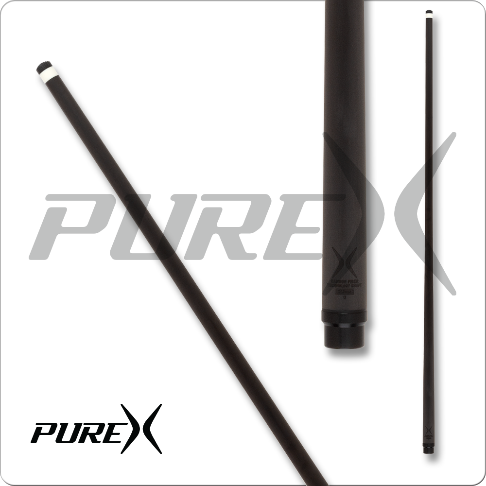 Pure X HXTCF2 Carbon Fiber Pool Cue Shaft - 12.5mm