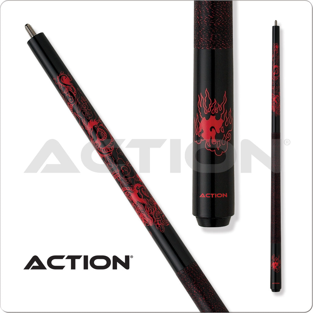 Action IMP16 Impact Series Dragon Pool Cue