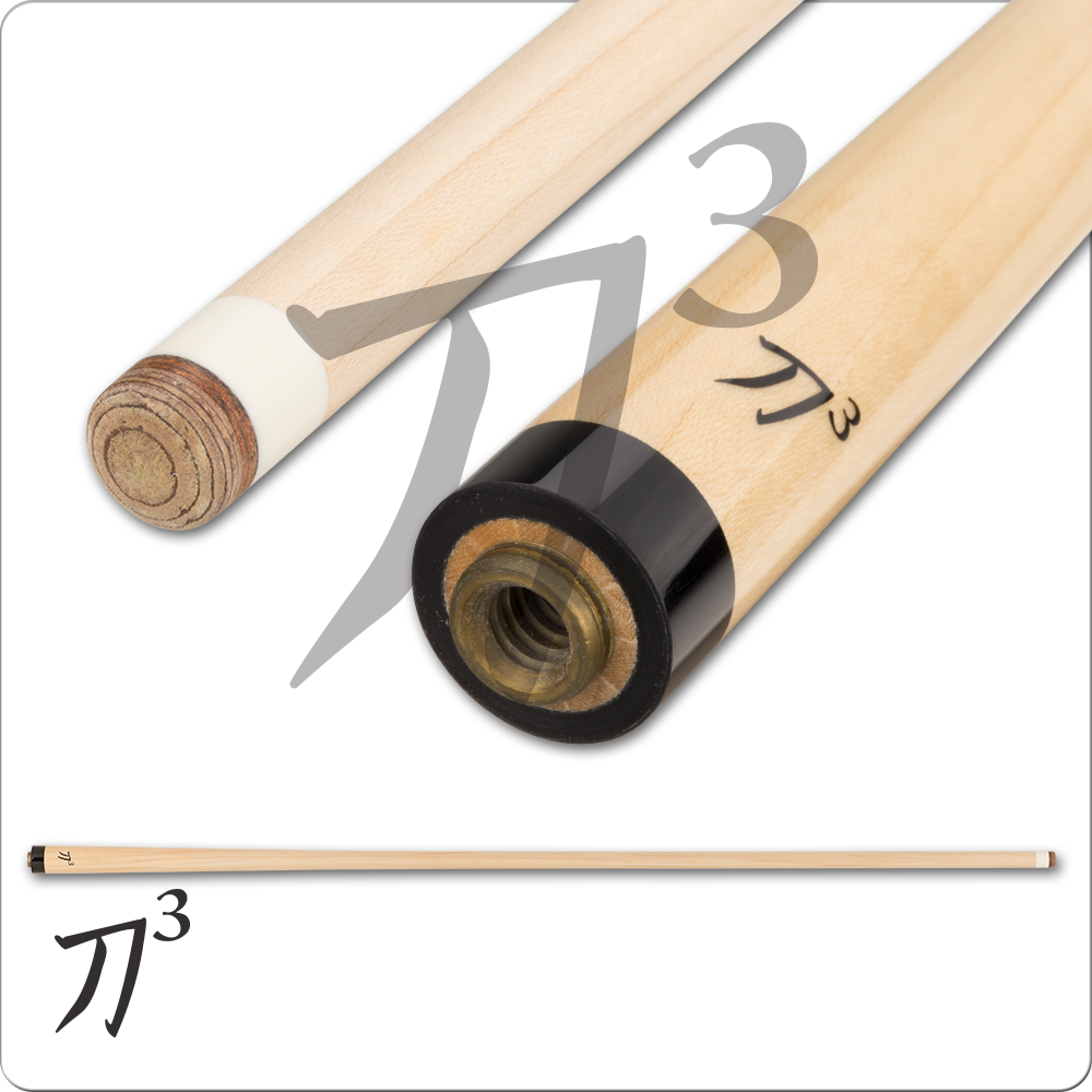 Katana 3 Performance KATXS3 30in Pool Cue Shaft- 5/16 x 14 with Black Collar