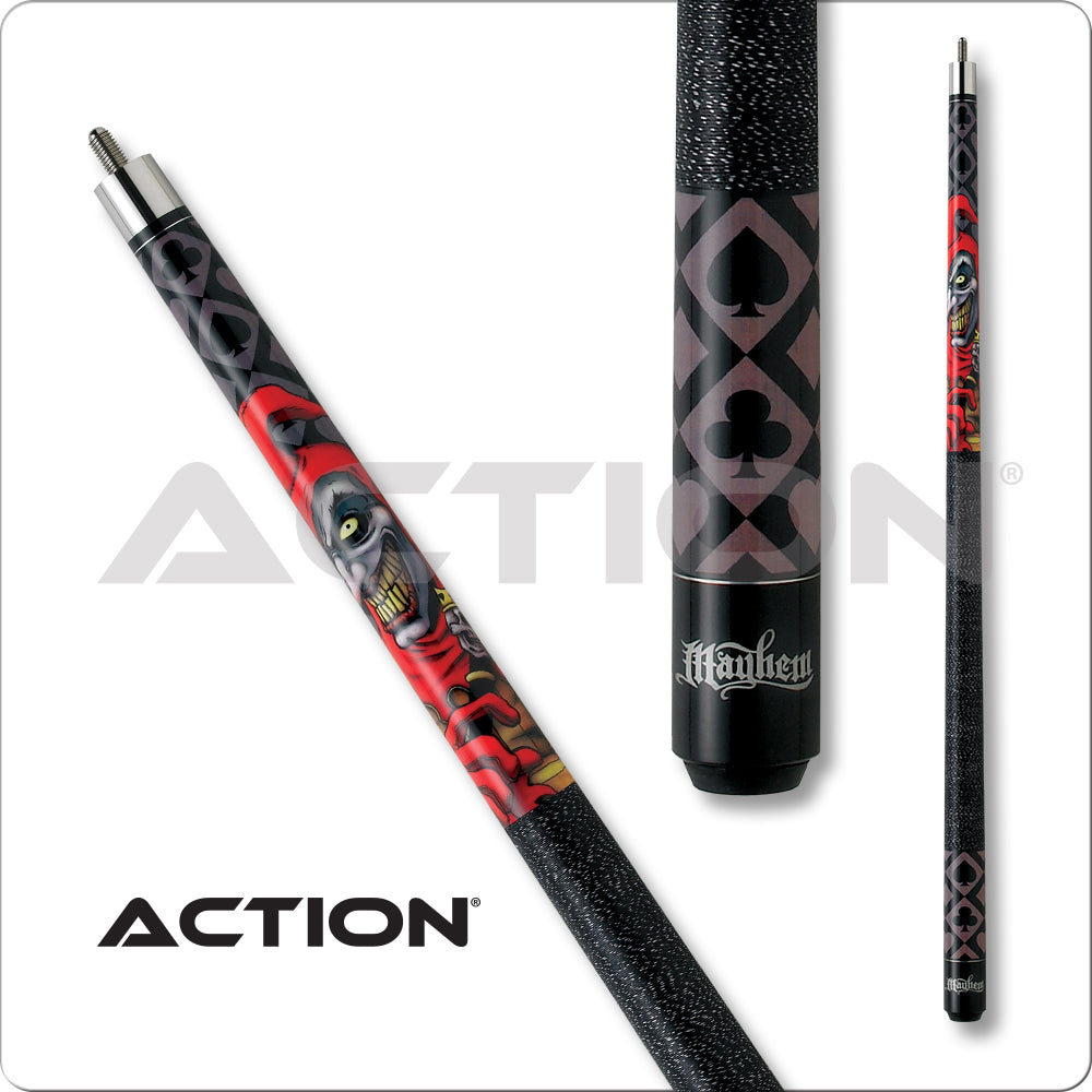 Action MAY22 Mayhem Series Pool Cue