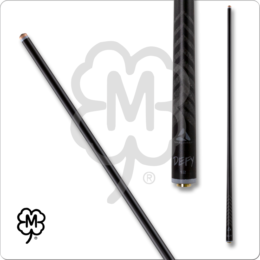 McDermott MCDCF Defy Carbon Fiber Shaft 12mm Grey Collar - Uni-Loc