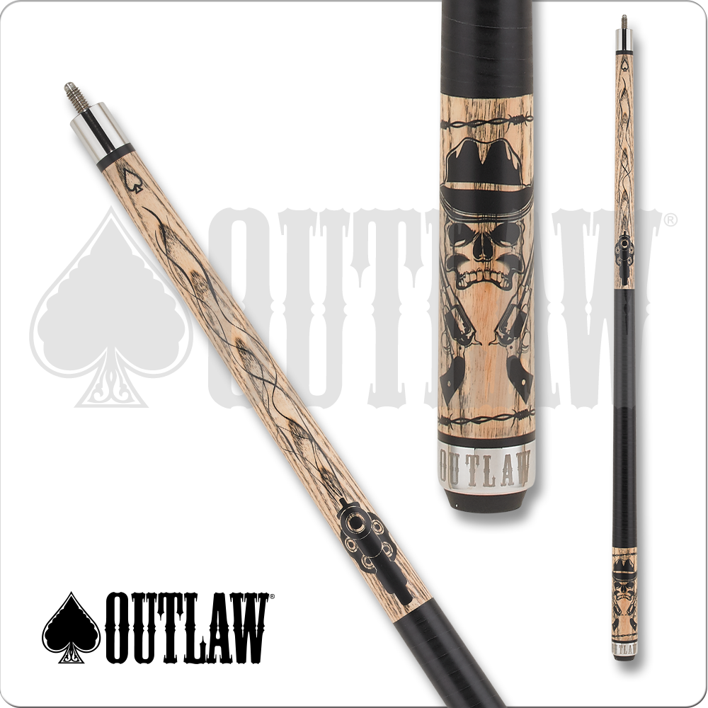 Outlaw OL52 Thunder Series Pool Cue