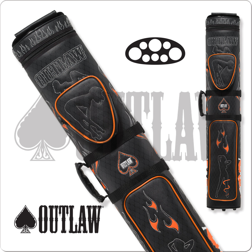 Outlaw OLB35D 3x5 Pool Cue Hard Case