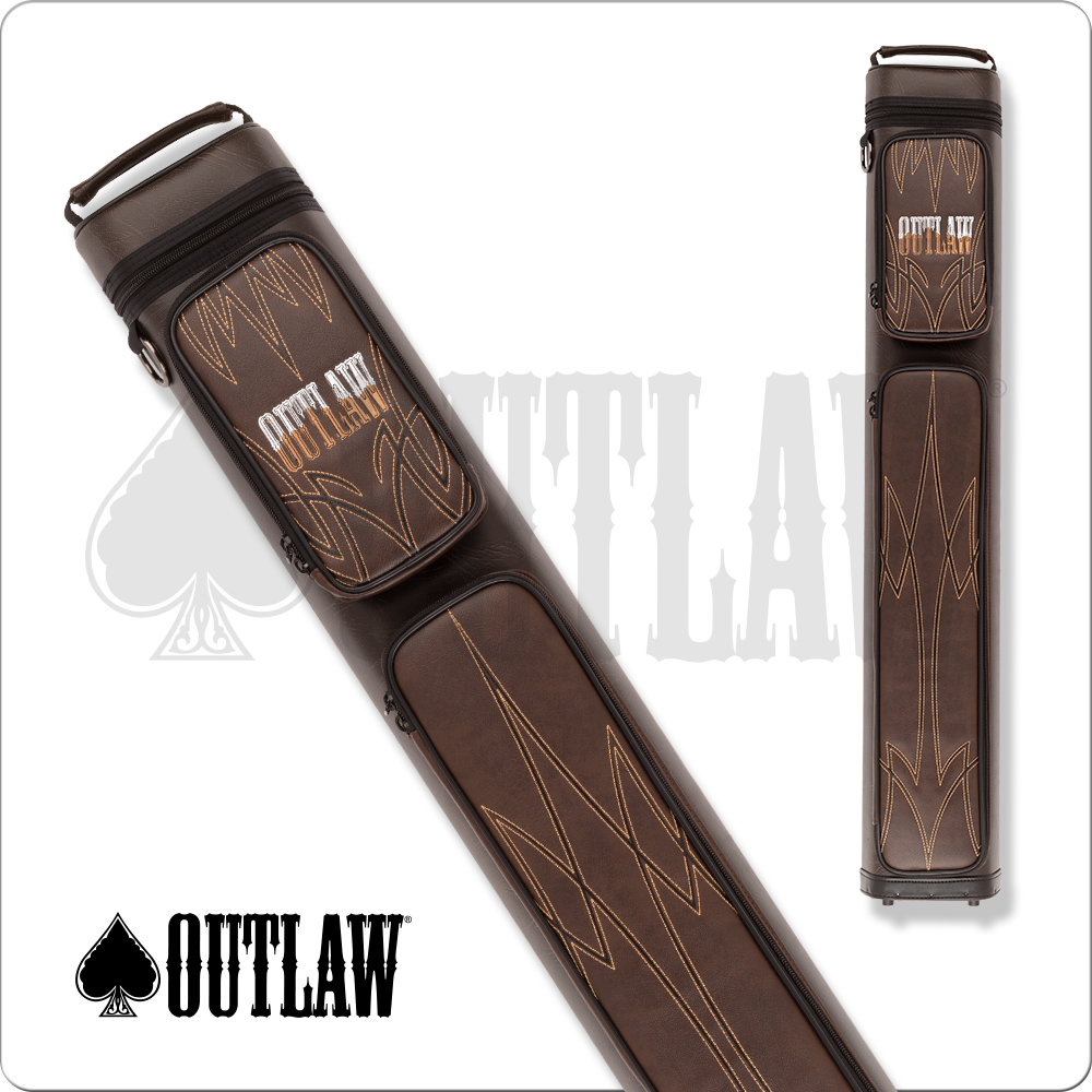 Outlaw OLB35G Embroidered 3x5 Pool Cue Hard Case