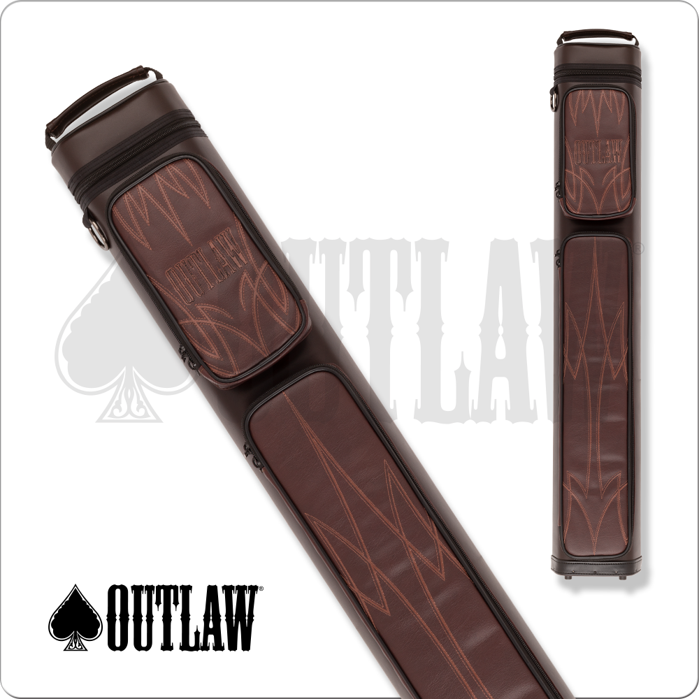 Outlaw OLB35H Embroidered 3x5 Pool Cue Hard Case