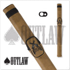 Outlaw OLH11 1x1 Pool Cue Hard Case - Guns