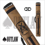 Outlaw OLH22 2x2 Pool Cue Hard Case - Guns