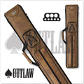 Outlaw OLH35 3x5 Pool Cue Hard Case - Guns