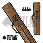 Outlaw OLH35 3x5 Pool Cue Hard Case - Guns