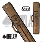 Outlaw OLH35 3x5 Pool Cue Hard Case - Wings