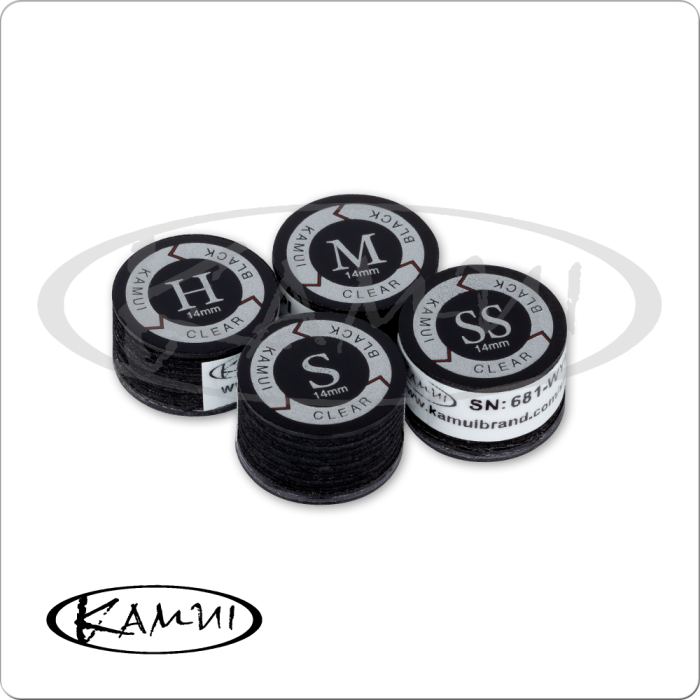 Kamui QTKCLRBLK Clear Black Cue Tip - Single