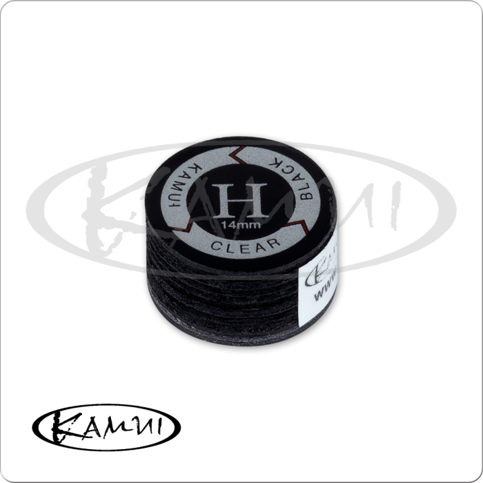 Kamui QTKCLRBLK Clear Black Cue Tip - Single