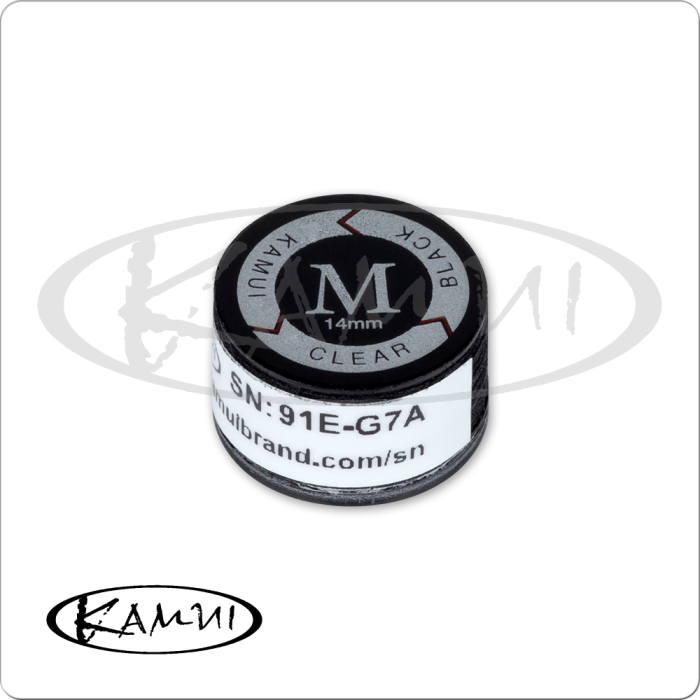 Kamui QTKCLRBLK Clear Black Cue Tip - Single