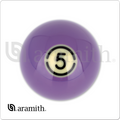 Aramith Black RBABK Replacement Ball - #5