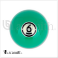 Aramith Black RBABK Replacement Ball - #6