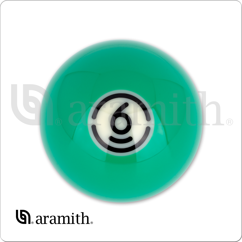 Aramith Black RBABK Replacement Ball - #6