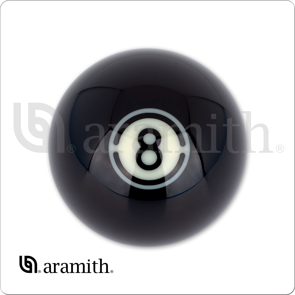 Aramith Black RBABK Replacement Ball - #8